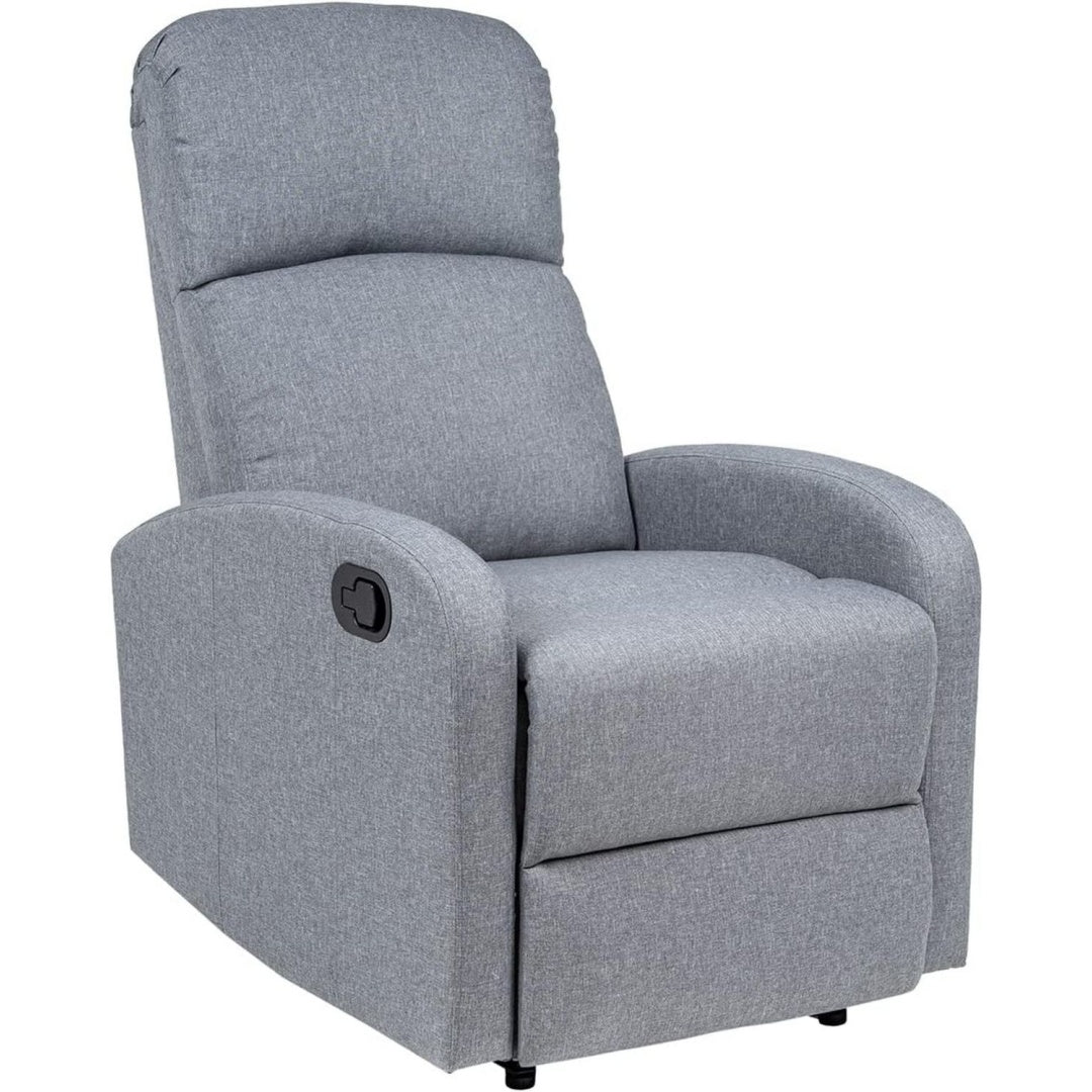 poltrone relax et chaise longue grigio per letto regolabile 2
