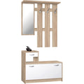 set arredo ingresso bianco alluminio per