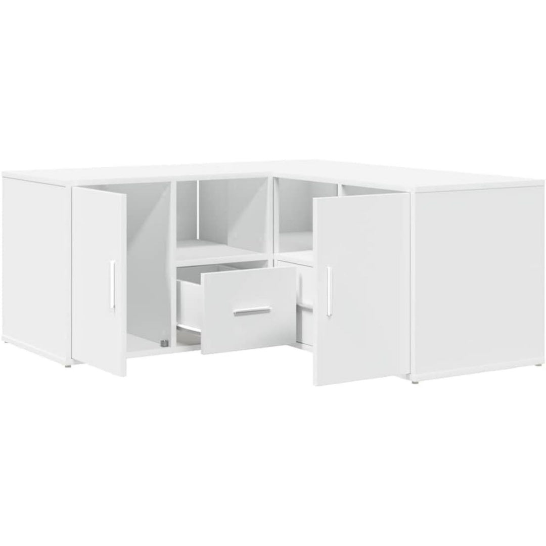 credenze bianco con cassetti 1