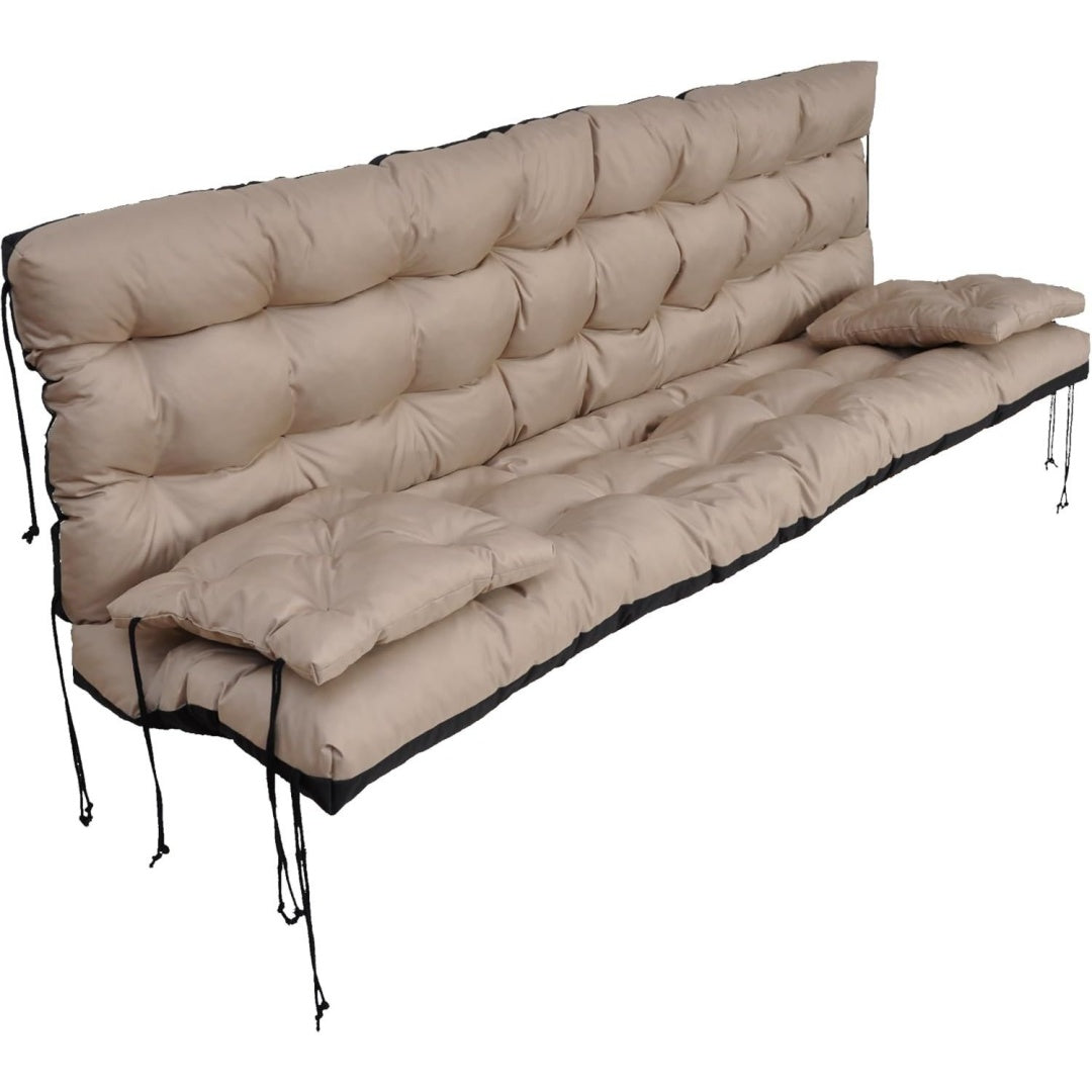 cuscini per dondoli beige resistente con