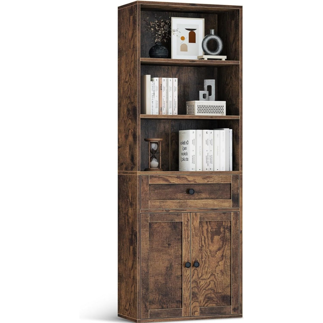 librerie marrone regolabile