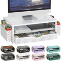 supporti per monitor bianco letto ufficio