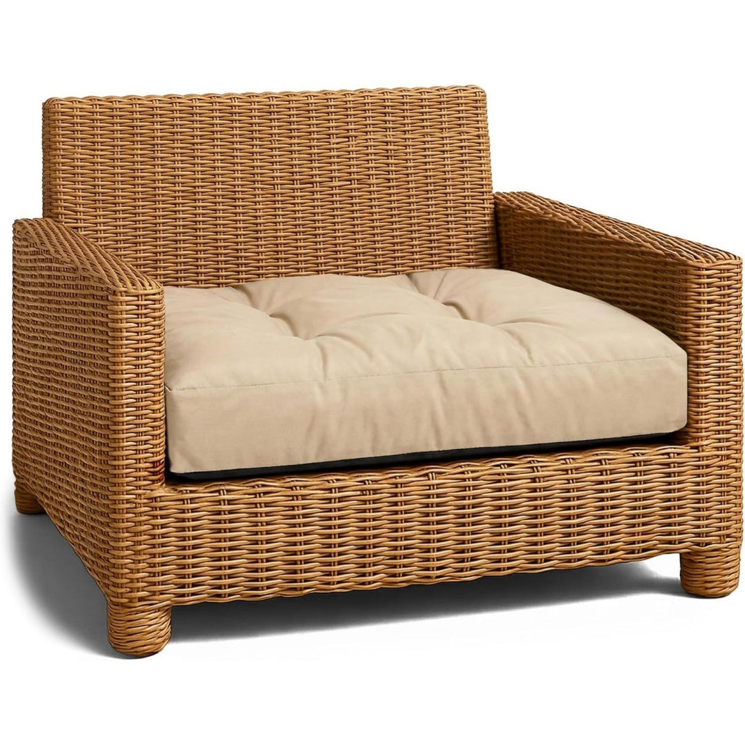 cuscini per sedie da giardino beige relax singolo